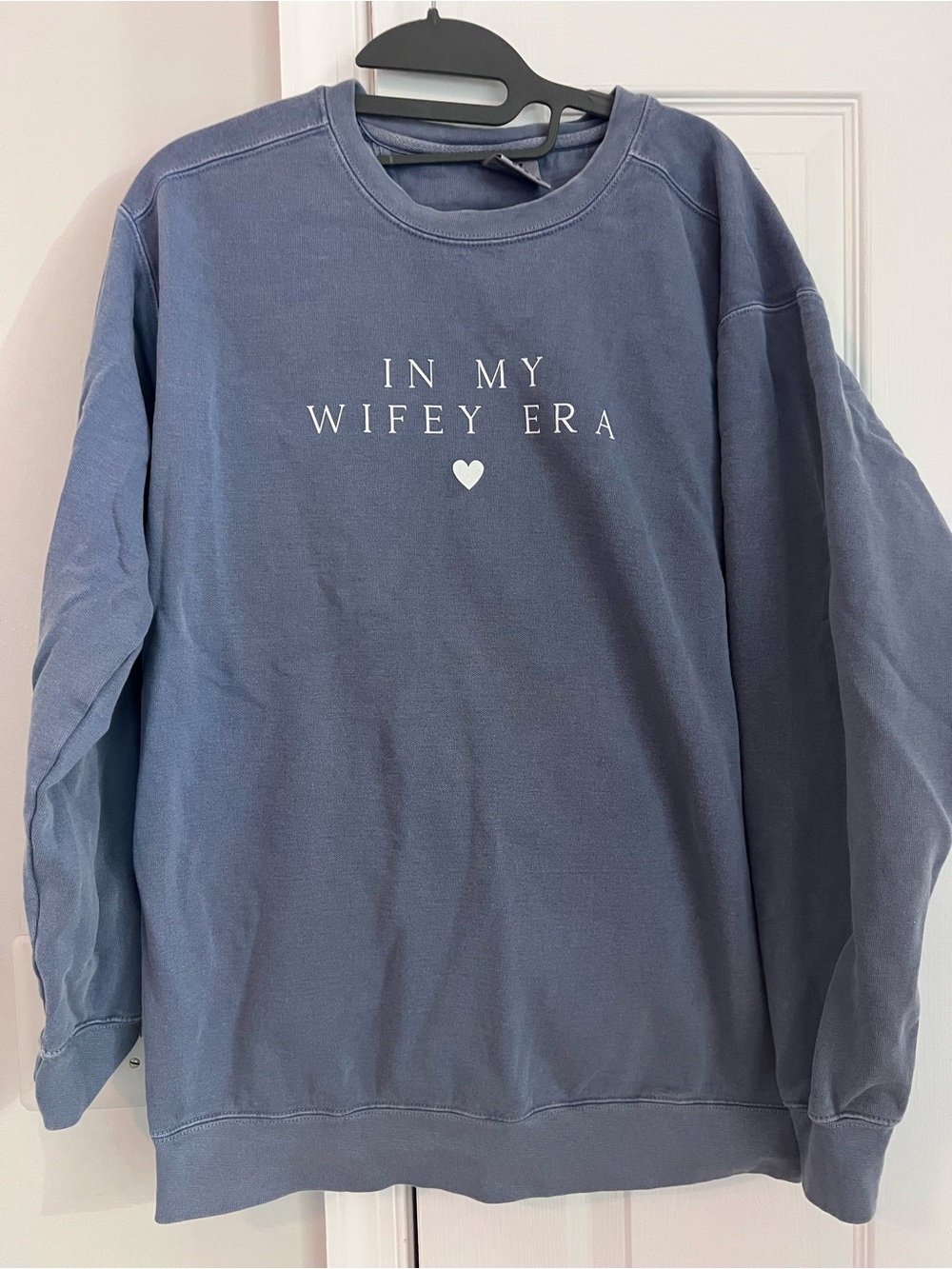Comfort Colors Slate Blue Crewneck Sweatshirt